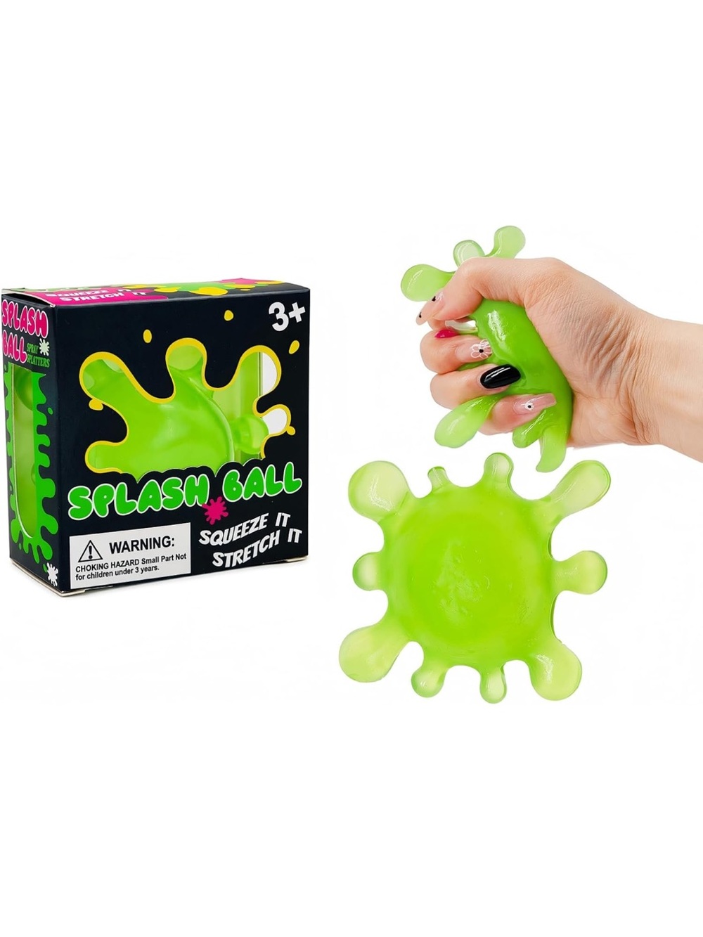 Sploot Splat NeeDOH & Purple Octopus Stress Toys - Picture 3 of 9